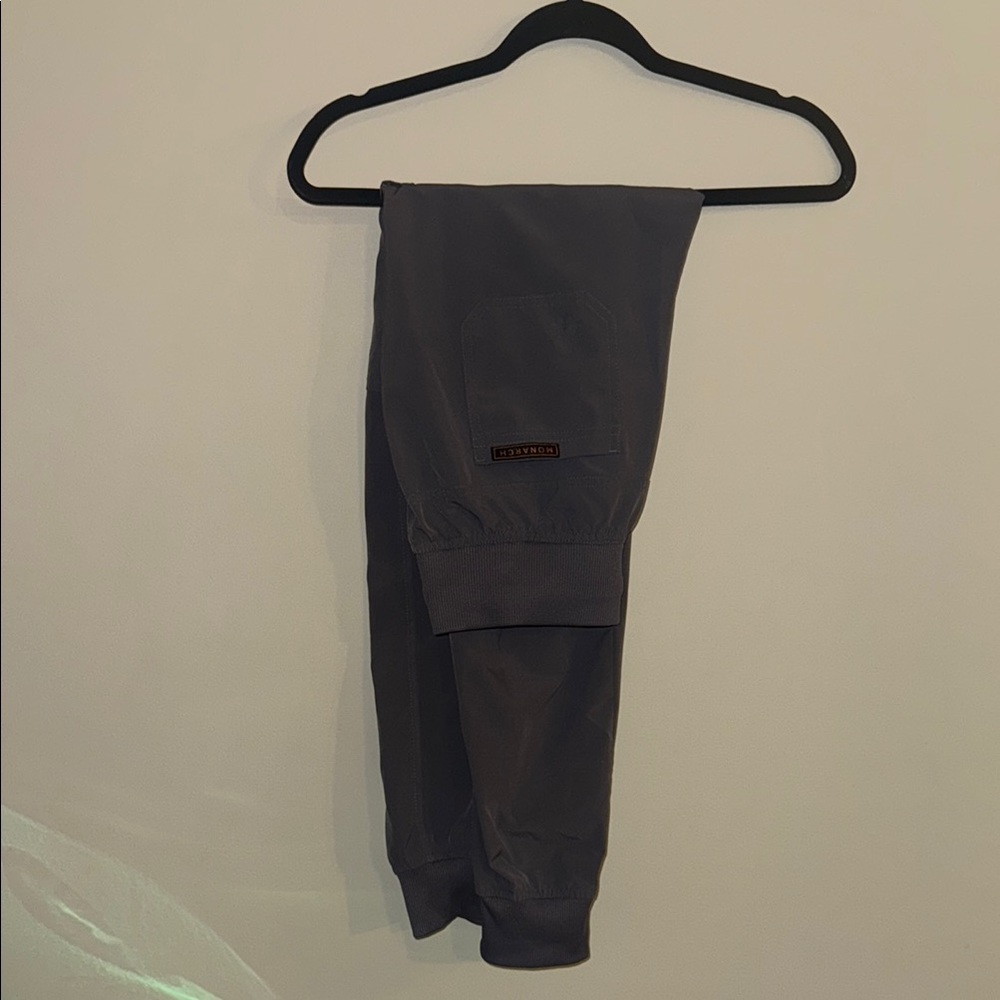 Women’s Gray Monarch Butterfly Scrubs